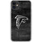 NFL Atlanta Falcons Black & White iPhone 11 Clear Case