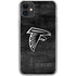 NFL Atlanta Falcons Black & White iPhone 11 Clear Case