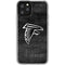 NFL Atlanta Falcons Black & White iPhone 11 Pro Clear Case
