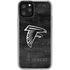 NFL Atlanta Falcons Black & White iPhone 11 Pro Clear Case