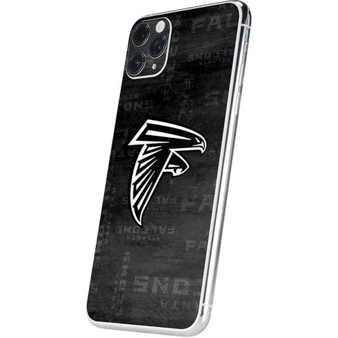 NFL Atlanta Falcons Black & White iPhone 11 Pro Max Skin