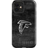 NFL Atlanta Falcons Black & White iPhone 12 Impact Case
