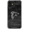 NFL Atlanta Falcons Black & White iPhone 12 Mini Clear Case