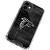NFL Atlanta Falcons Black & White iPhone 12 Mini Clear Case