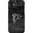 NFL Atlanta Falcons Black & White iPhone 12 Mini Lite Case