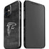 NFL Atlanta Falcons Black & White iPhone 12 Mini Lite Case