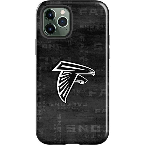 NFL Atlanta Falcons Black & White iPhone 12 Pro Max Impact Case