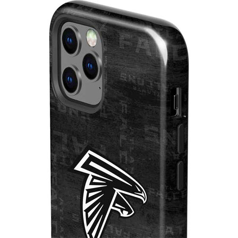 NFL Atlanta Falcons Black & White iPhone 12 Pro Max Impact Case