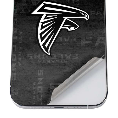 NFL Atlanta Falcons Black & White iPhone 12 Pro Max Skin