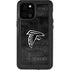 NFL Atlanta Falcons Black & White iPhone 12 Pro Max Waterproof Case