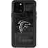 NFL Atlanta Falcons Black & White iPhone 12 Pro Waterproof Case