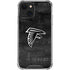 NFL Atlanta Falcons Black & White iPhone 13 Clear Case