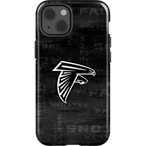 NFL Atlanta Falcons Black & White iPhone 13 Impact Case