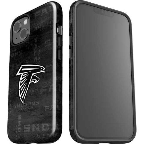 NFL Atlanta Falcons Black & White iPhone 13 Impact Case
