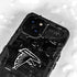 NFL Atlanta Falcons Black & White iPhone 13 Mini Waterproof Case
