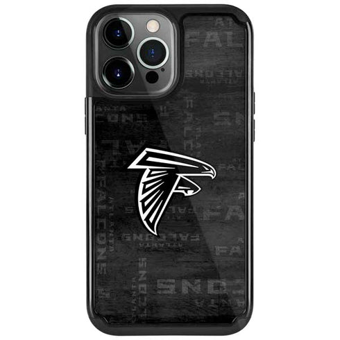 NFL Atlanta Falcons Black & White iPhone 13 Pro Cargo Case