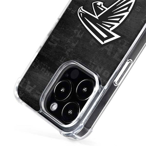 NFL Atlanta Falcons Black & White iPhone 13 Pro MagSafe Case