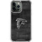 NFL Atlanta Falcons Black & White iPhone 13 Pro Max Clear Case