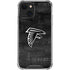 NFL Atlanta Falcons Black & White iPhone 14 Clear Case