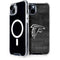 NFL Atlanta Falcons Black & White iPhone 15 MagSafe Case