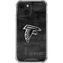 NFL Atlanta Falcons Black & White iPhone 14 Plus Clear Case