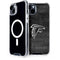 NFL Atlanta Falcons Black & White iPhone 15 Plus MagSafe Case