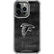 NFL Atlanta Falcons Black & White iPhone 15 Pro Clear Case