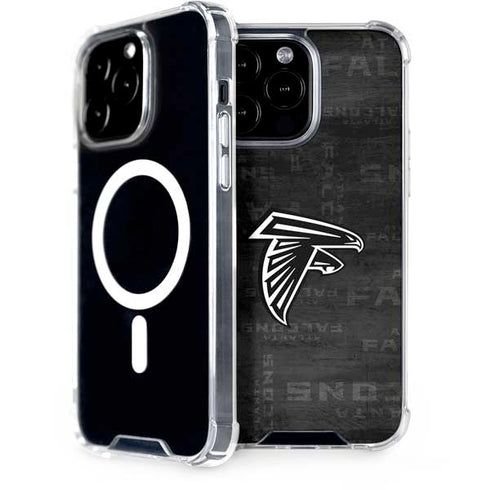NFL Atlanta Falcons Black & White iPhone 14 Pro Max MagSafe Case