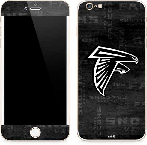 NFL Atlanta Falcons Black & White iPhone 6/6s Plus Skin