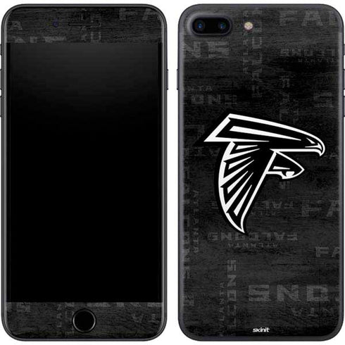 NFL Atlanta Falcons Black & White iPhone 7 Plus Skin