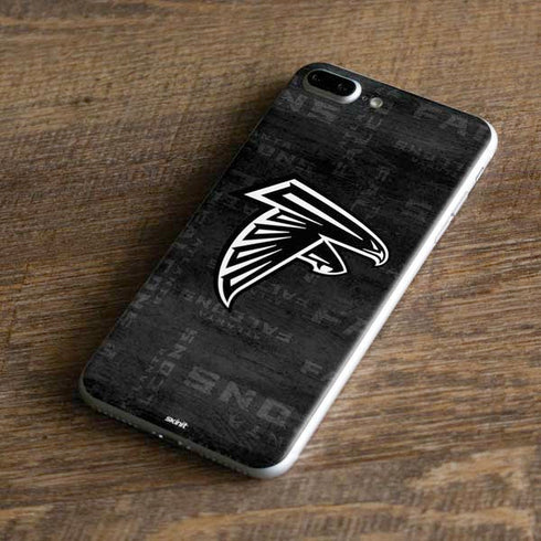 NFL Atlanta Falcons Black & White iPhone 7 Plus Skin