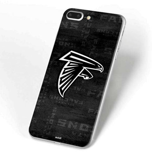 NFL Atlanta Falcons Black & White iPhone 7 Plus Skin