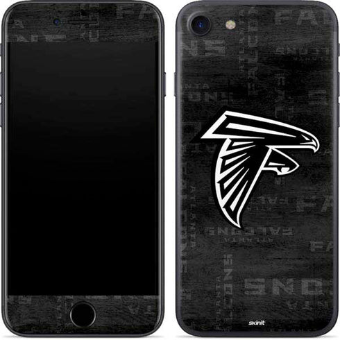 NFL Atlanta Falcons Black & White iPhone 7 Skin