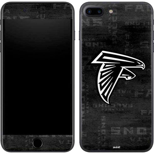 NFL Atlanta Falcons Black & White iPhone 8 Plus Skin