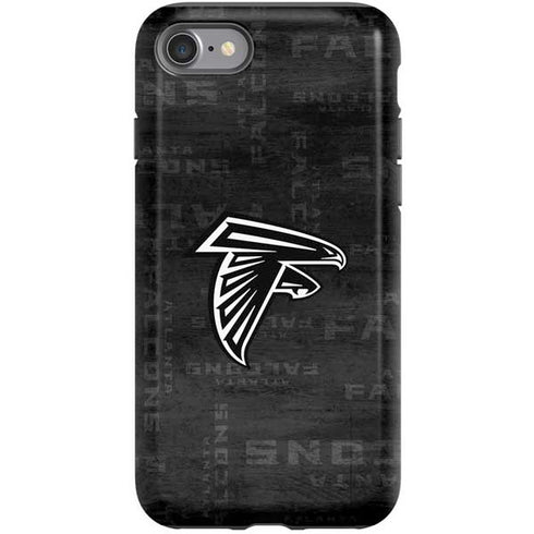 NFL Atlanta Falcons Black & White iPhone SE (2nd & 3rd Gen) Pro Case