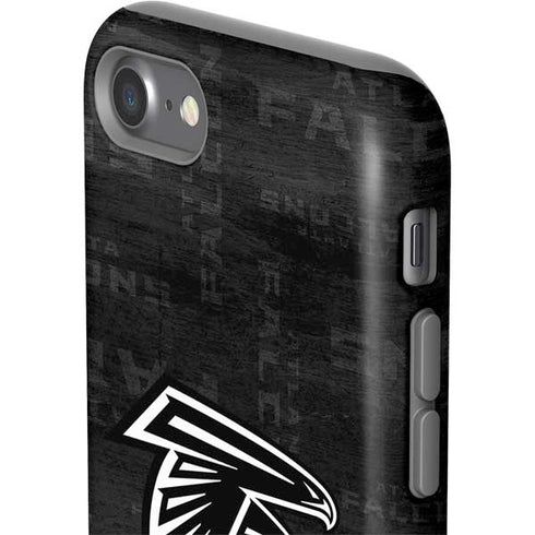 NFL Atlanta Falcons Black & White iPhone SE (2nd & 3rd Gen) Pro Case