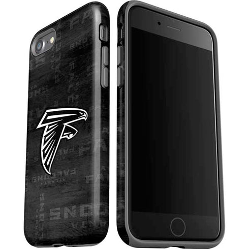 NFL Atlanta Falcons Black & White iPhone SE (2nd & 3rd Gen) Pro Case