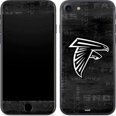 NFL Atlanta Falcons Black & White iPhone SE (2nd & 3rd Gen) Skin