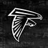 NFL Atlanta Falcons Black & White iPhone XR Skin