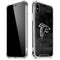 NFL Atlanta Falcons Black & White iPhone XS Max Clear Case