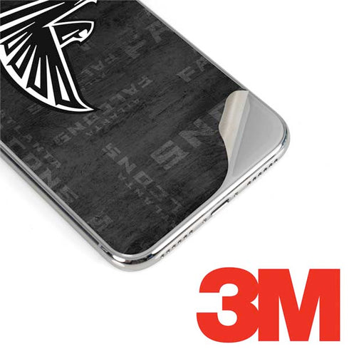 NFL Atlanta Falcons Black & White iPhone XS Max Skin
