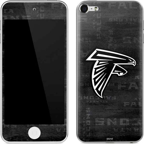 NFL Atlanta Falcons Black & White Apple iPod Skin