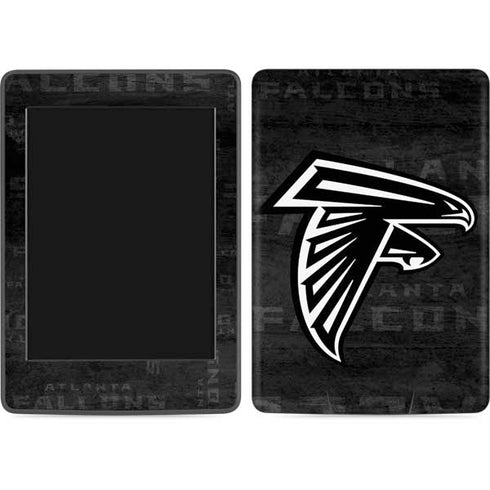NFL Atlanta Falcons Black & White Amazon Kindle Skin
