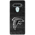 NFL Atlanta Falcons Black & White LG Stylo 6 Clear Case