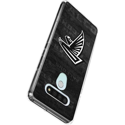 NFL Atlanta Falcons Black & White LG Stylo 6 Clear Case