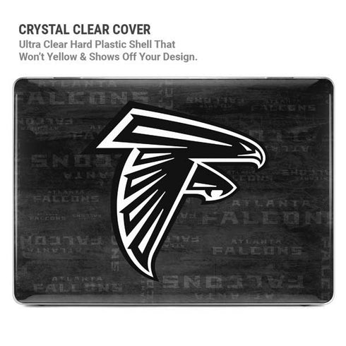 NFL Atlanta Falcons Black & White MacBook Air 13in M1 (2021) Case plus Skin