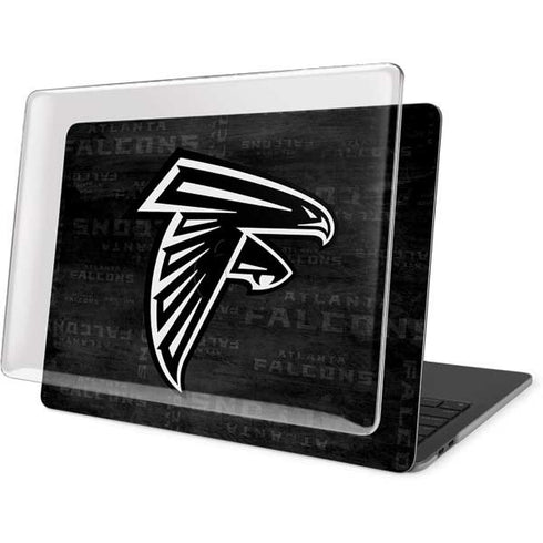 NFL Atlanta Falcons Black & White MacBook Pro 13in (2020) Case plus Skin