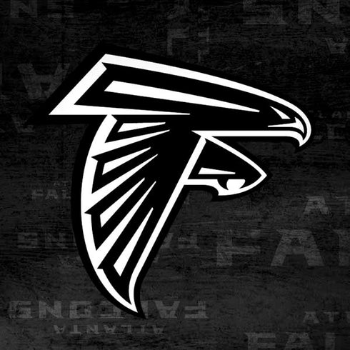 NFL Atlanta Falcons Black & White Moto G6 Skin