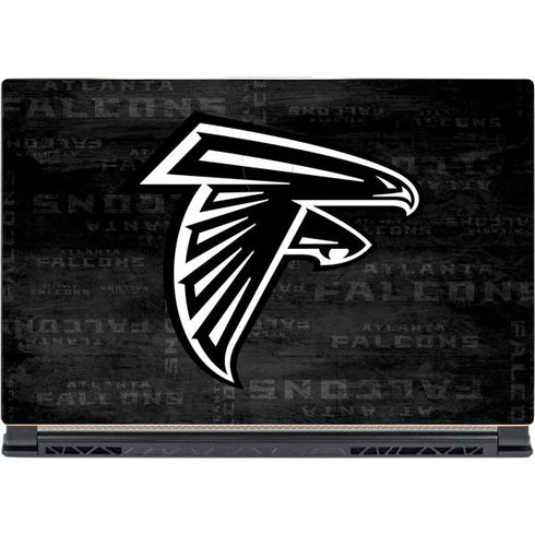 NFL Atlanta Falcons Black & White MSI GS65 Stealth Laptop Skin