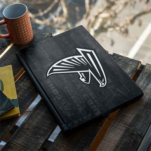 NFL Atlanta Falcons Black & White MSI GS65 Stealth Laptop Skin